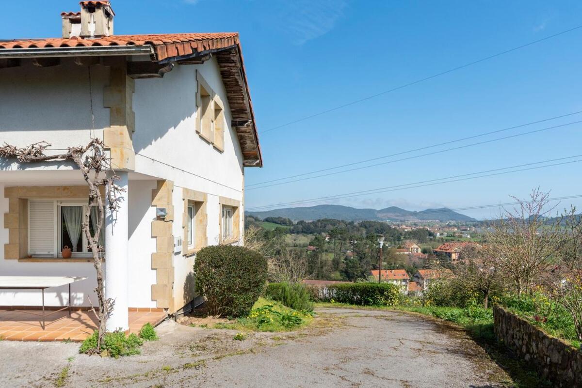 Casa Con Jardin En Gama Villa Bárcena de Cicero Dış mekan fotoğraf